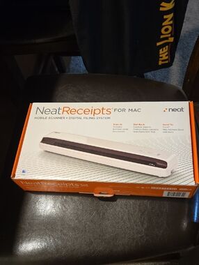 NeatReceipts for Mac Portable Receipt & Document Scanner - White